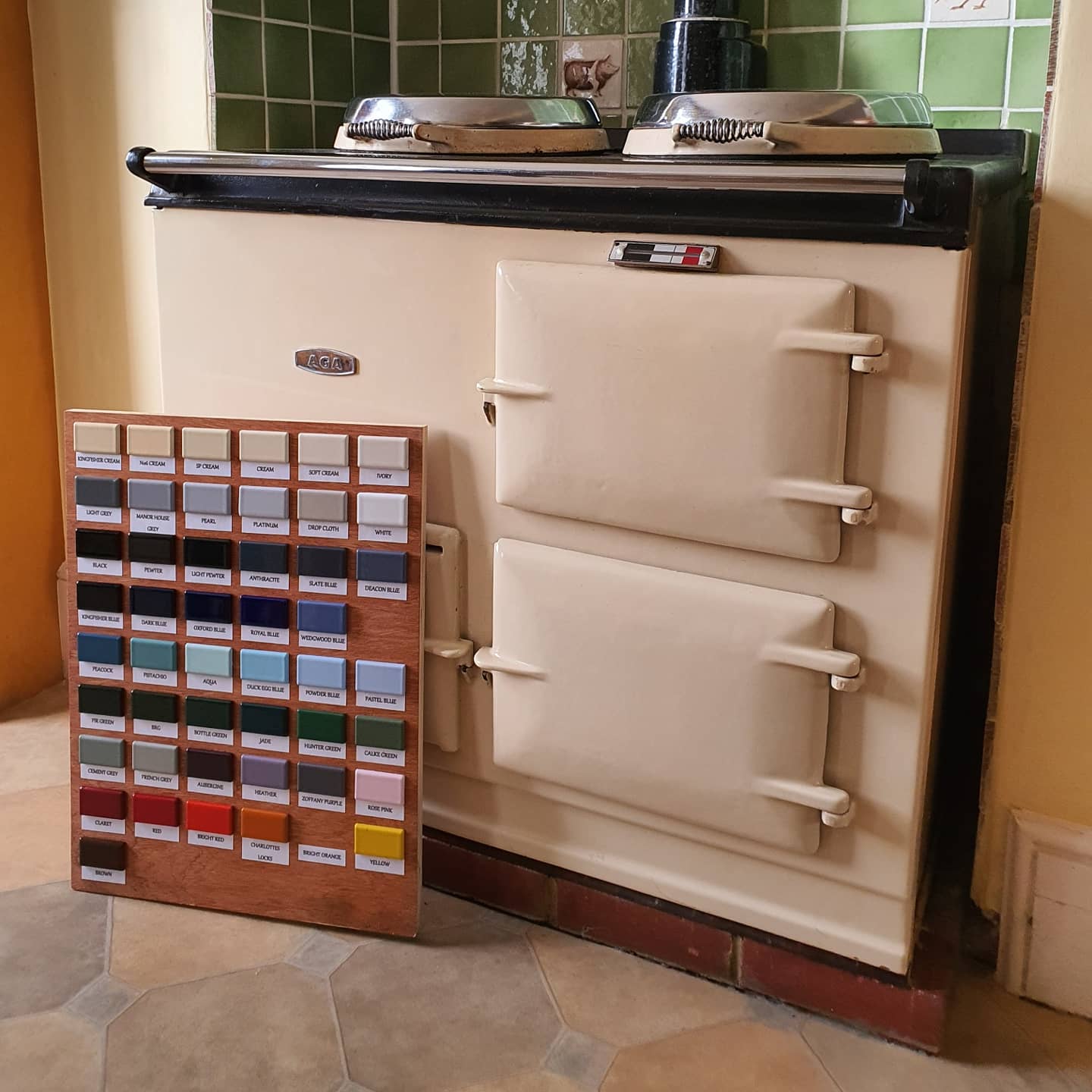 cream Refurbished AGA