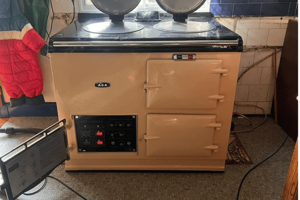 AGA Converted to Electric
