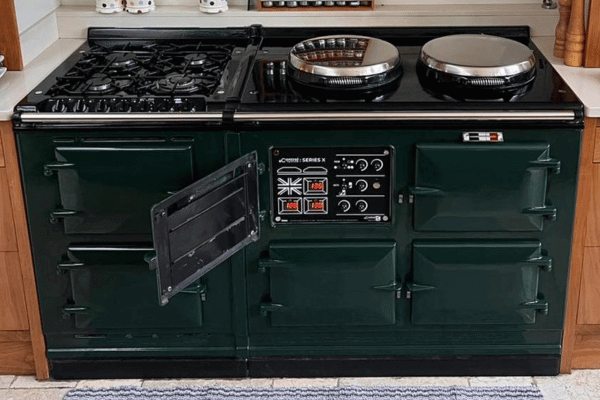 AGA Dark Green with Electric Conversion