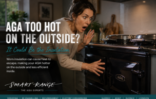 AGA is too hot on outside but cool inside
